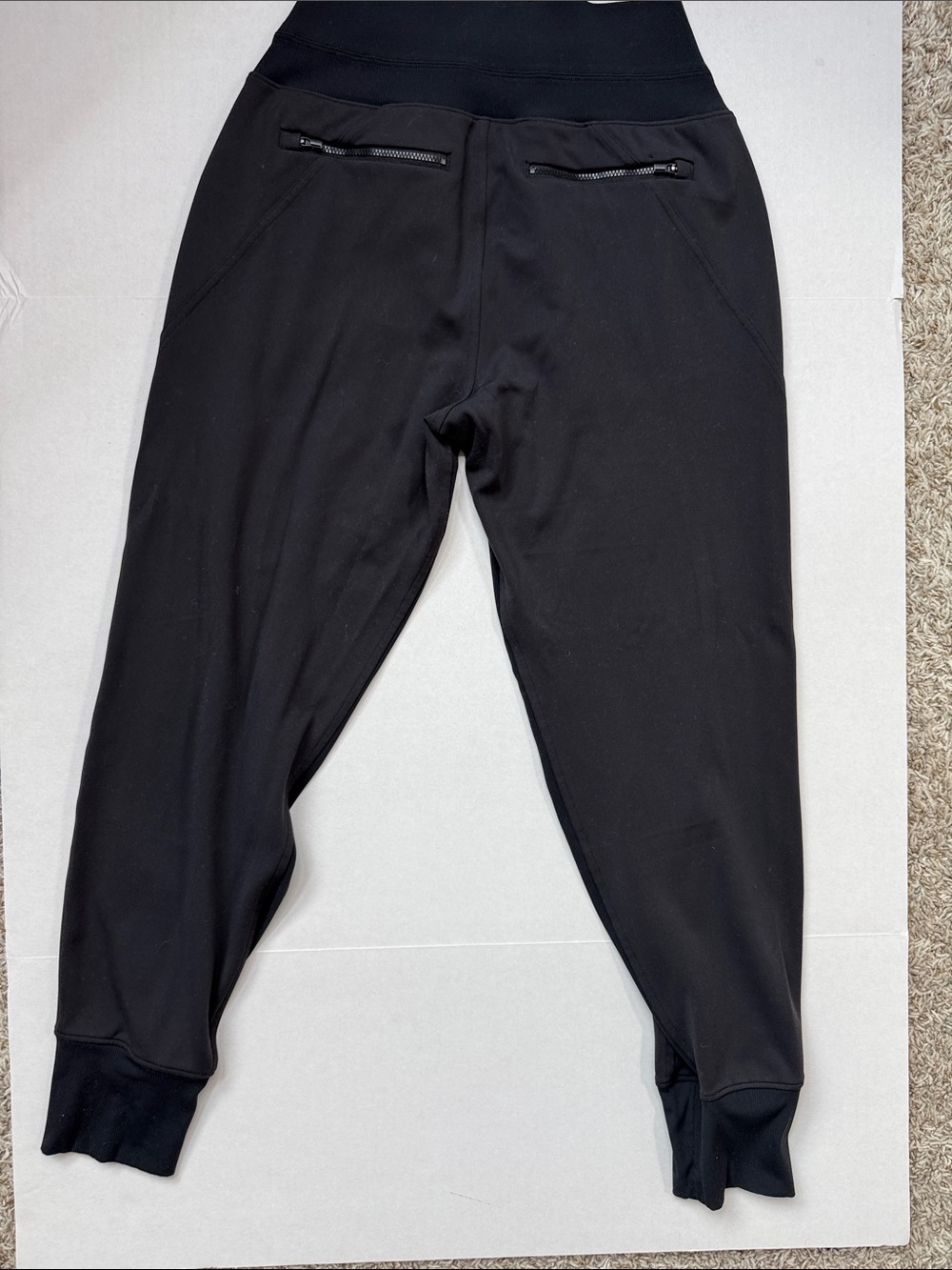 Athleta Jogger Sweatpants High Waisted Black size Womens Small - Picture 11 of 11